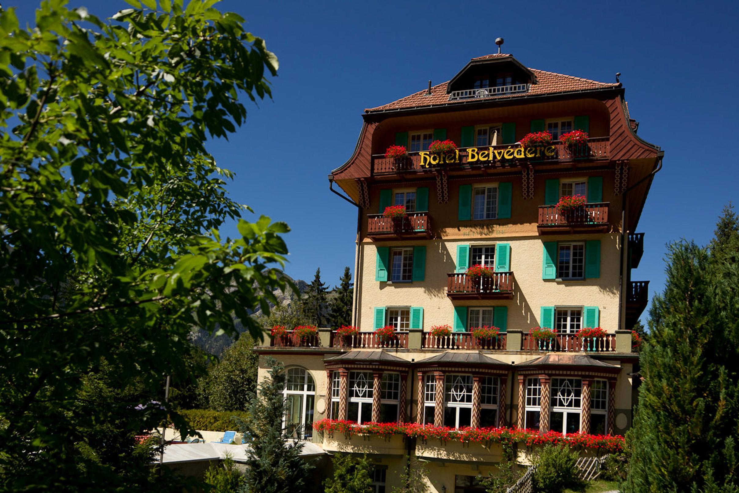 Grand Hotel Belvedere, A Beaumier Hotel 翁根 外观 照片
